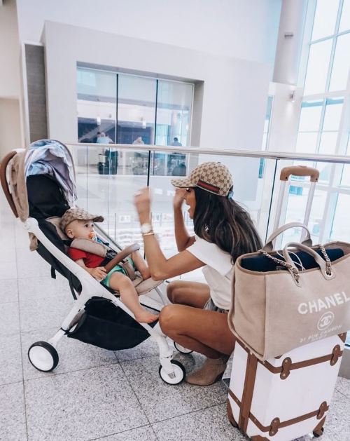 육아템 샤넬 도빌백