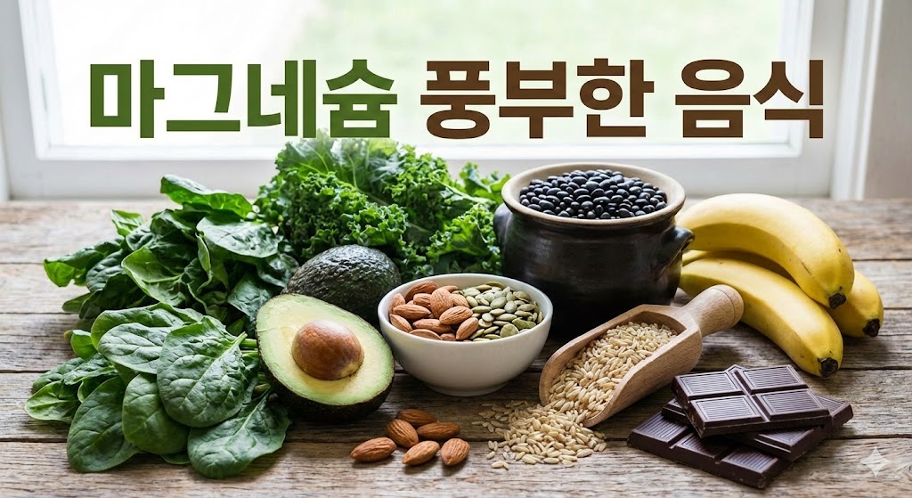 마그네슘이 풍부한 음식