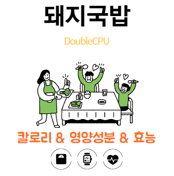 돼지국밥에대해 살펴보자.