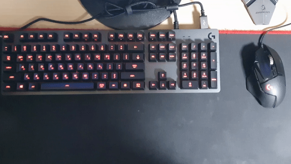 로지텍 지허브 조명 설정2