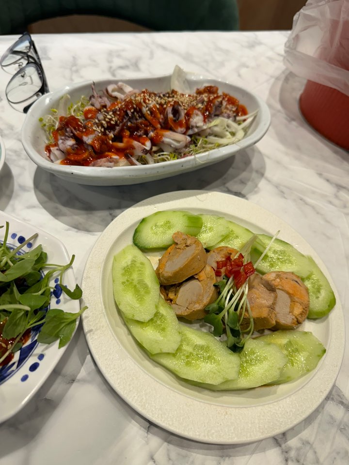 오징어숙회 초무침, 아귀간