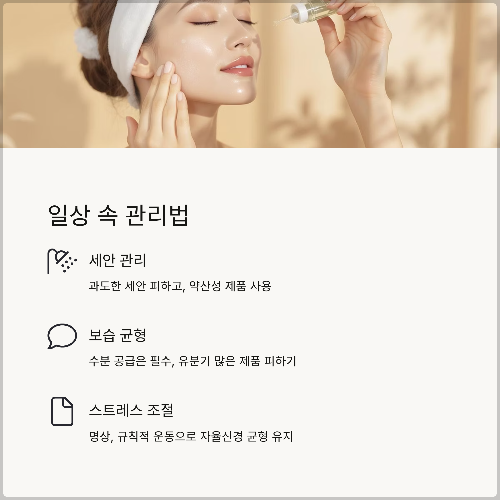 붉고 번들거리는 피부, 지루성피부염 완벽 정리