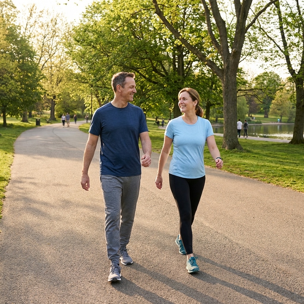 걷기 운동 이미지