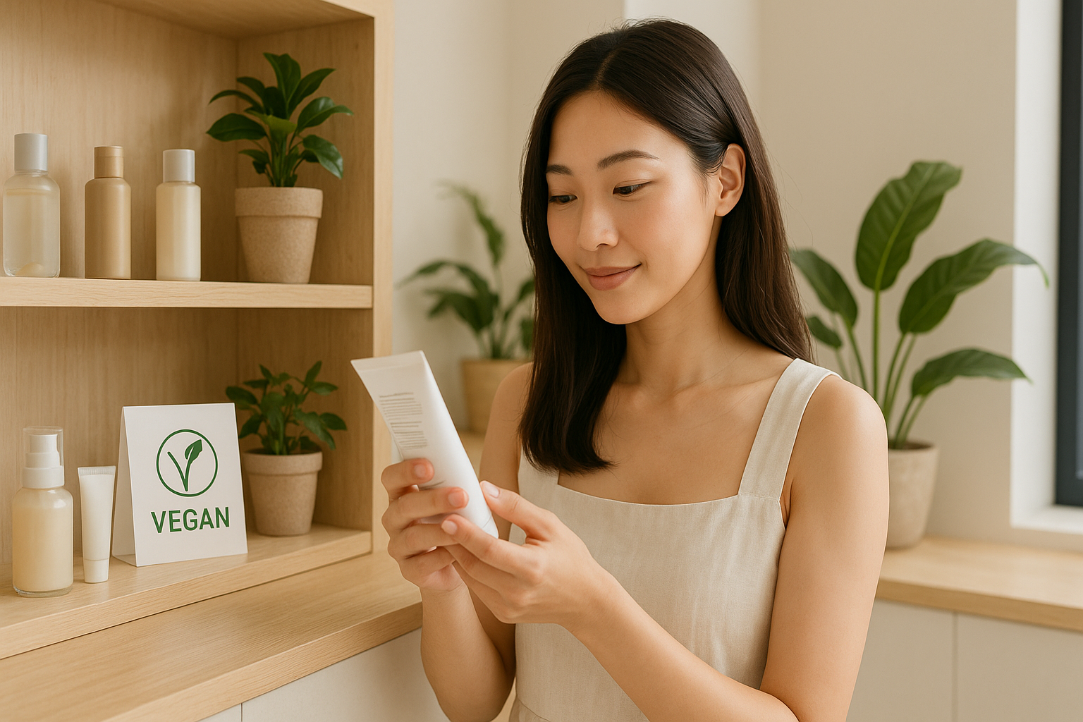 비건 화장품 성분 확인