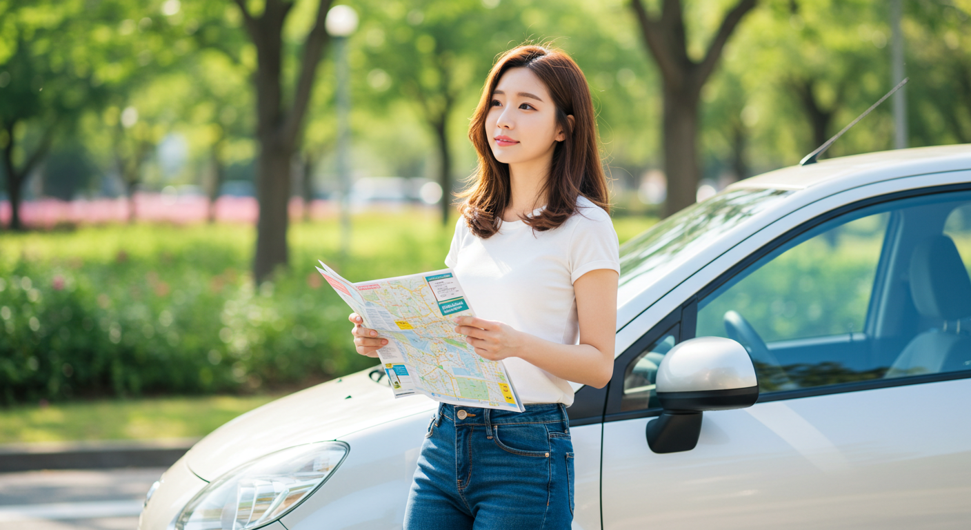 현대 싼타페 하이브리드 1일 렌트비용