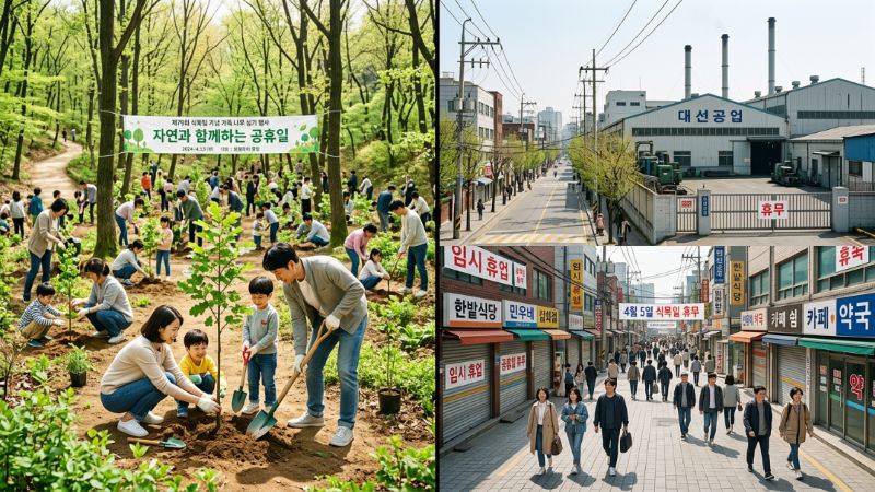식목일 휴일