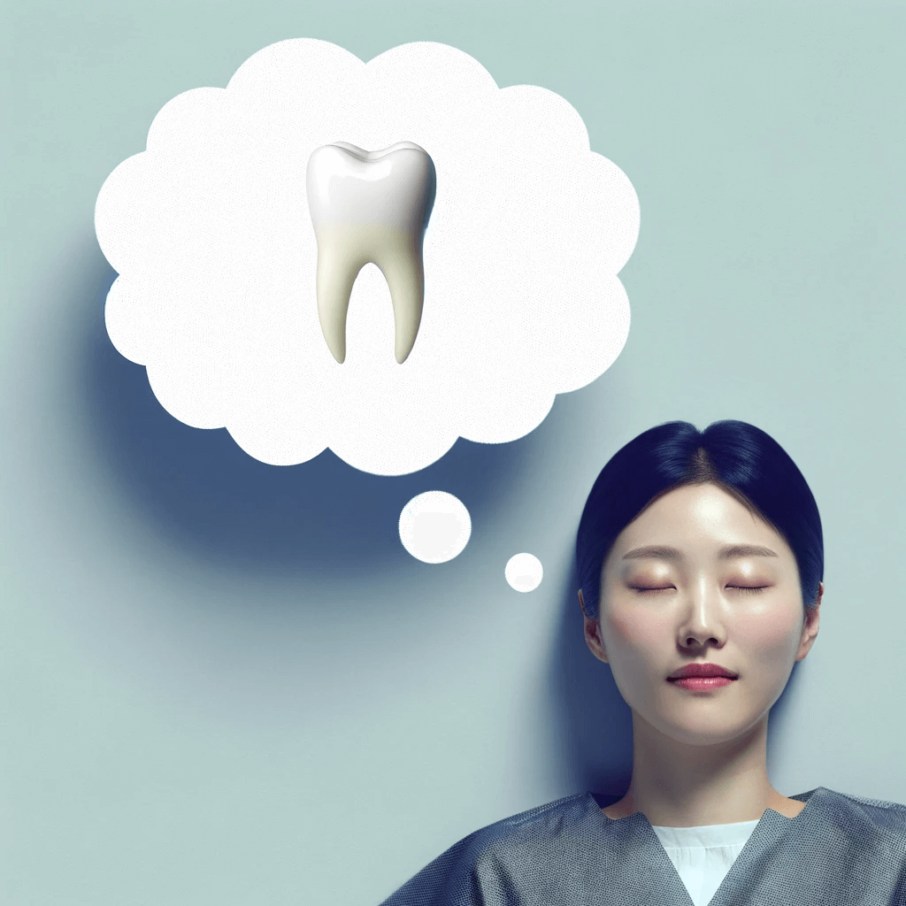 이빨꿈을 꾸는 20대 여성