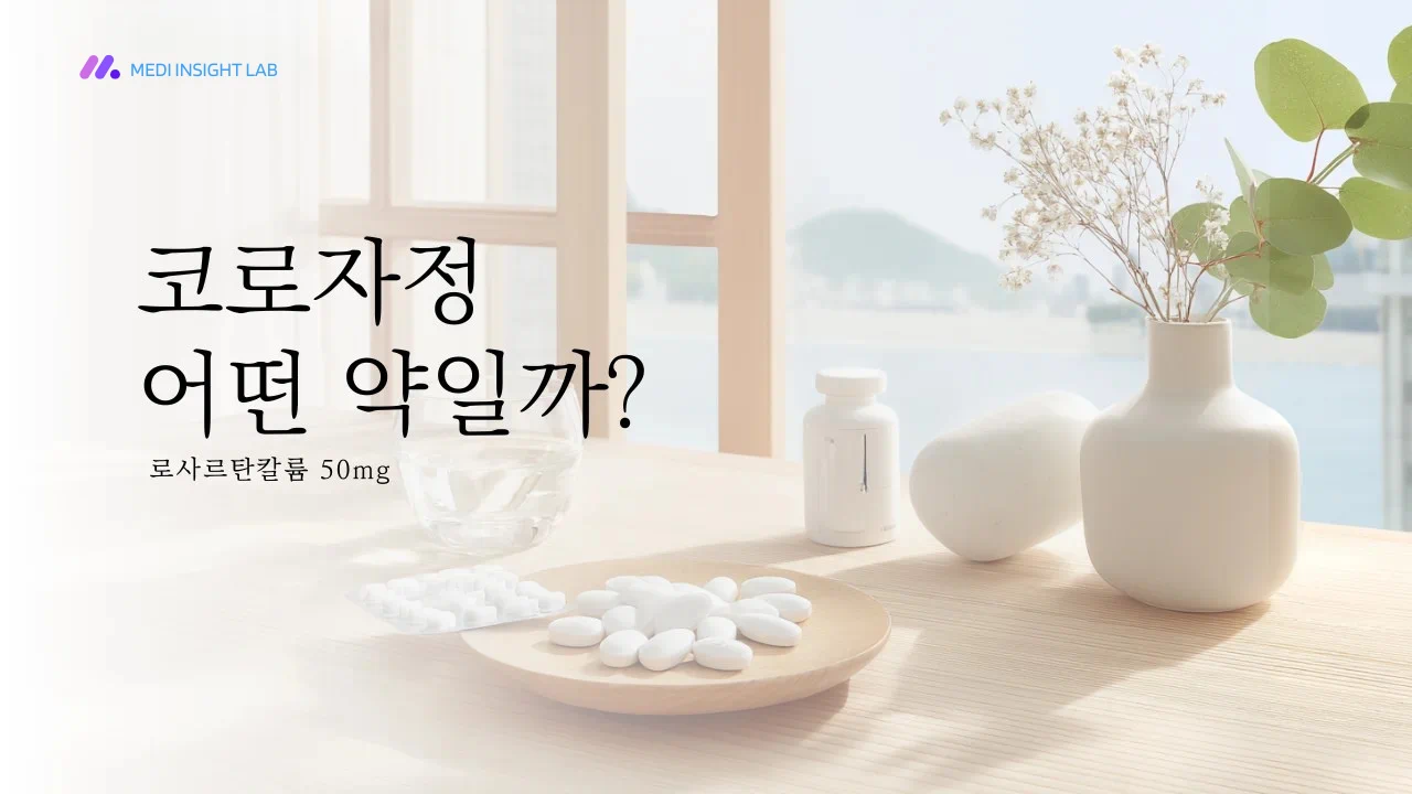 코로자정 이미지, 로사르탄칼륨