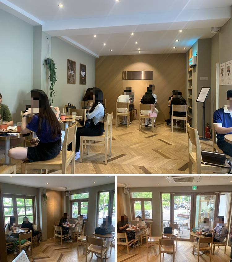 1층 내부 자리모습