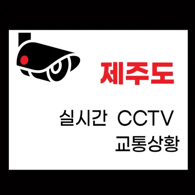 제주도 주요 도로 및 장소 실시간 CCTV 교통상황 확인