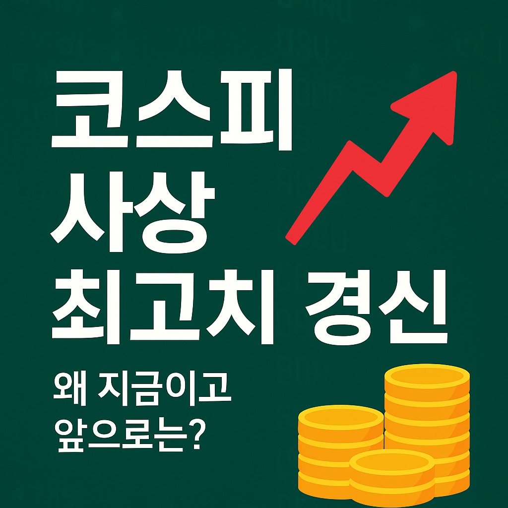 코스피 사상 최고치 경신, 왜 지금이고 앞으로는? 관련된 사진
