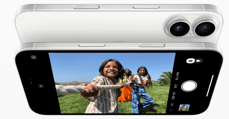 아이폰16 측면 모습 안내