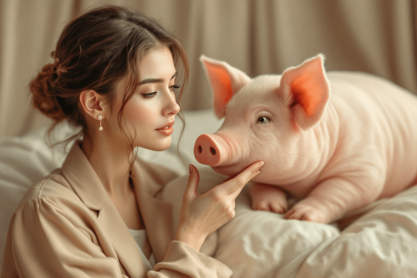 돼지 사진입니다.