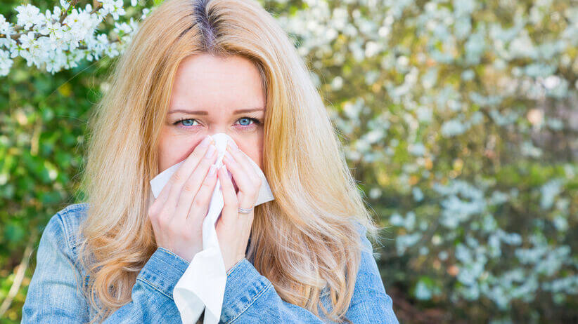 꽃가루 알레르기 증상 치료 예방법