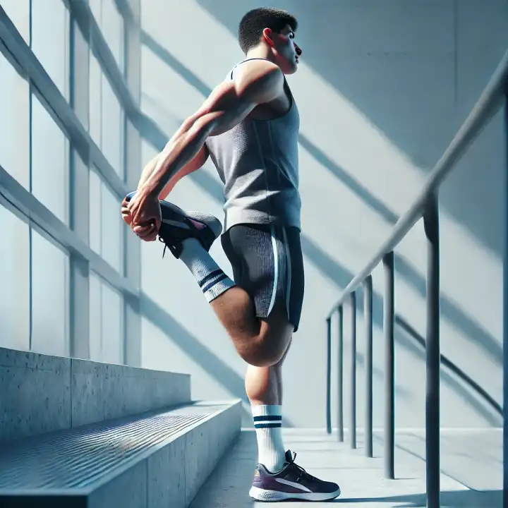 아킬레스건염 스트레칭4