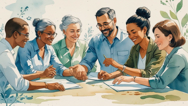 ESTJ는 관계 속에서 신뢰와 책임을 무엇보다 소중히 여깁니다에 관한 그림