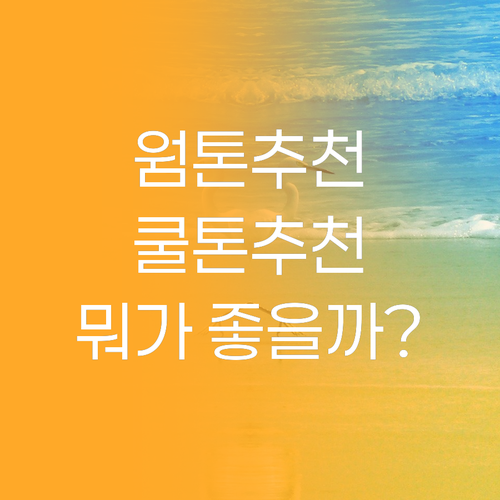 퍼스널컬러 립글로우 비교 폴메디슨 v