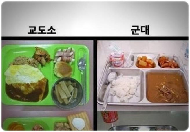 서울구치소 식단 메뉴