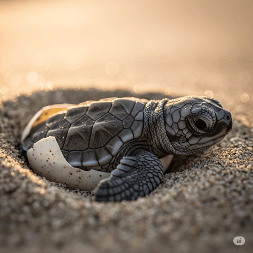 바다거북 한살이