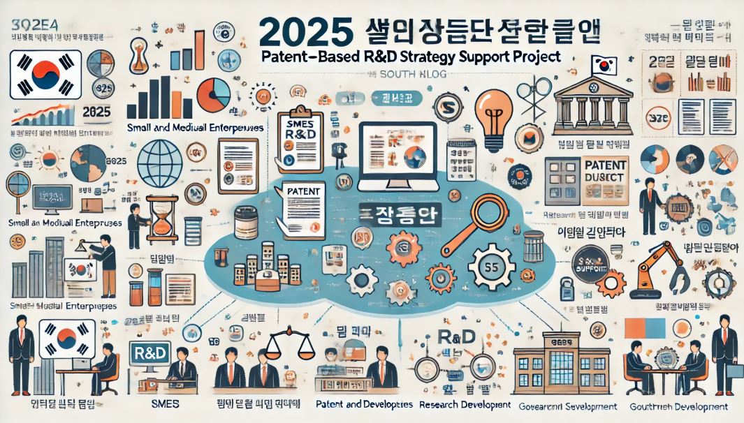 2025년 특허로 R&D 전략지원 사업공고 관련 사진