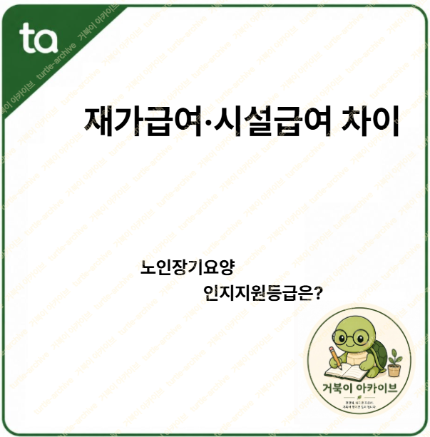 노인장기요양 등급별 서비스