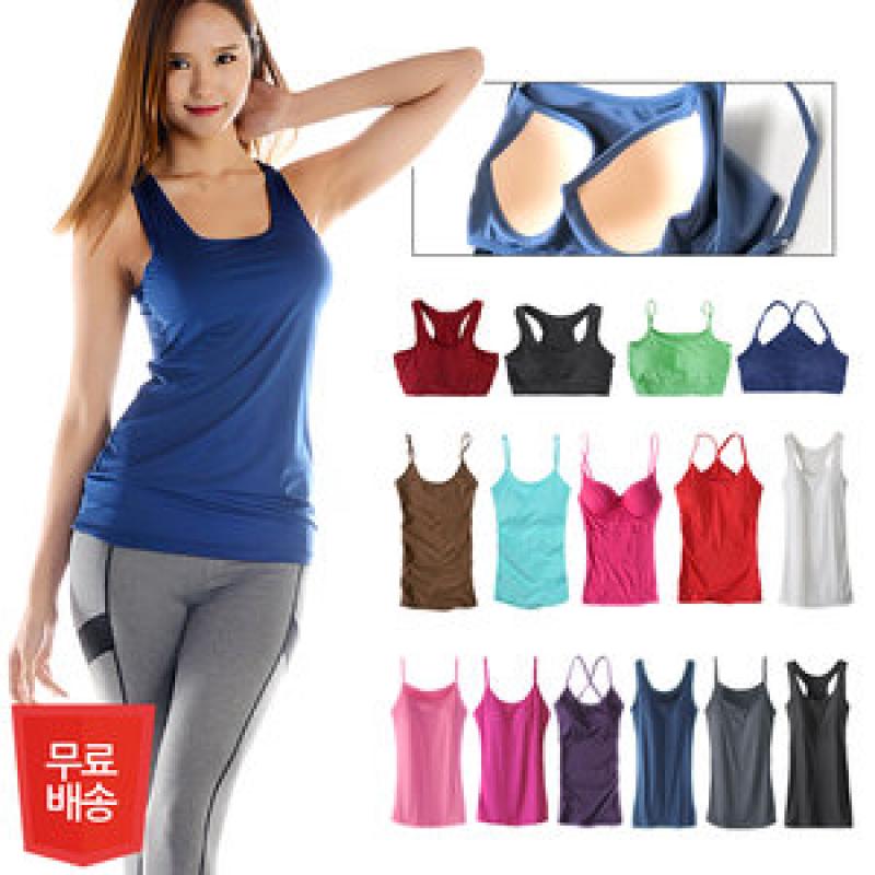 GREENICH 요가 휘트니스 브라탑 스포츠나시 048 2 14 DP29