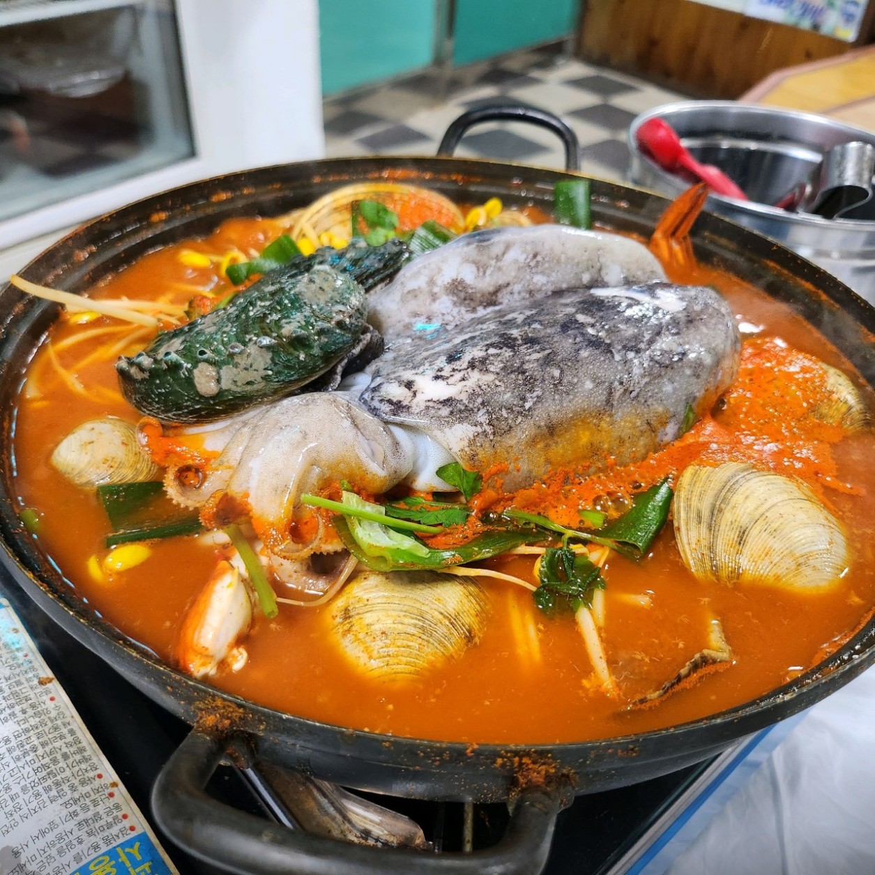 완도해물탕 메뉴 이미지