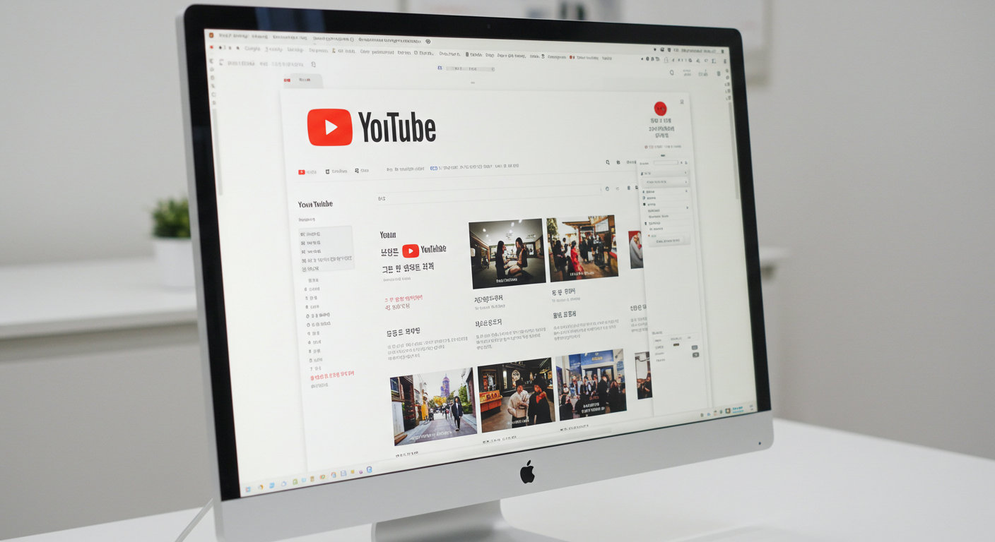 youtube 유튜브 화면확대 유튜브화면세팅