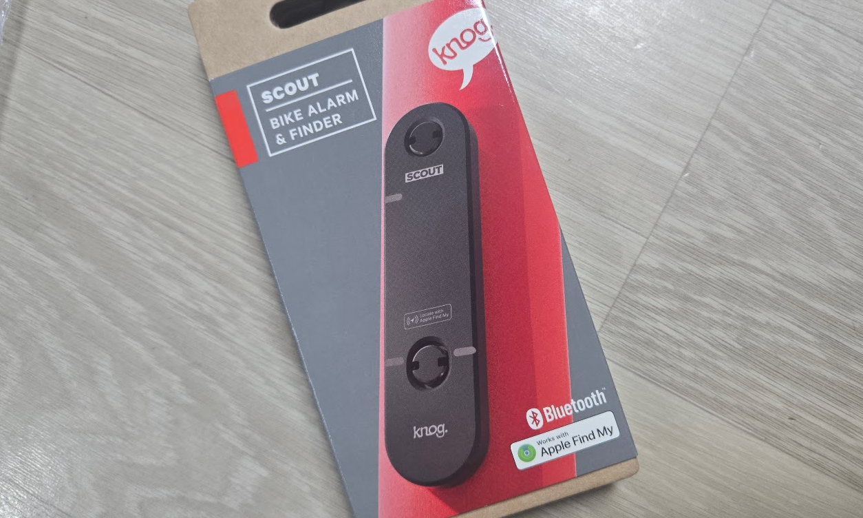 애플 나의 찾기에서 위치 추적 가능한 노그 스카우트 자전거 도난 방지기