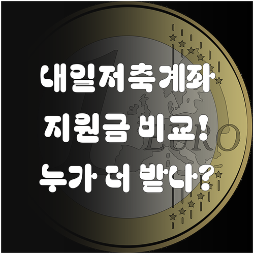청년내일저축계좌 일반 청년과 차상위 ..