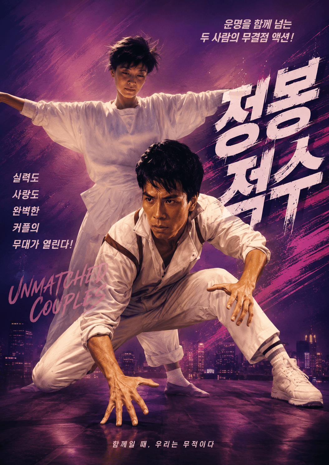 브레이크 댄스 쿵푸 정봉적수의 견자단