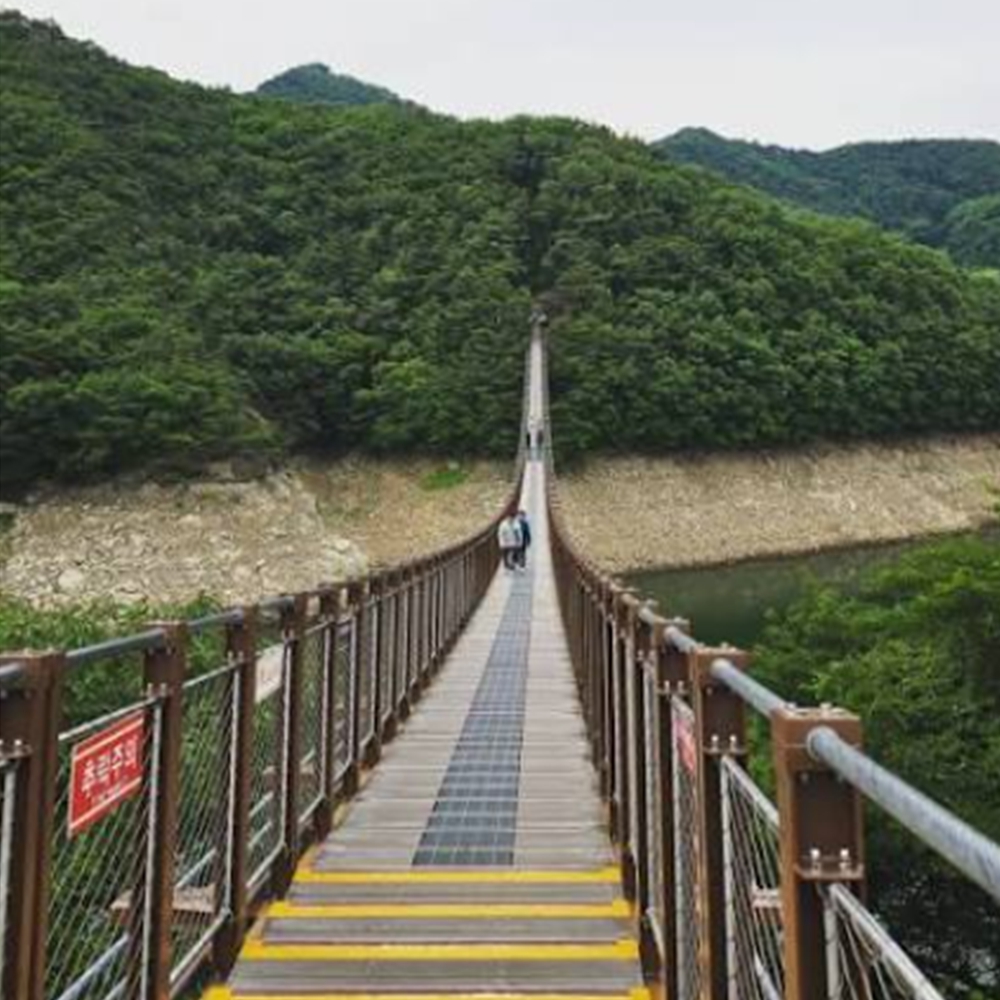 제천 옥순봉 출렁다리