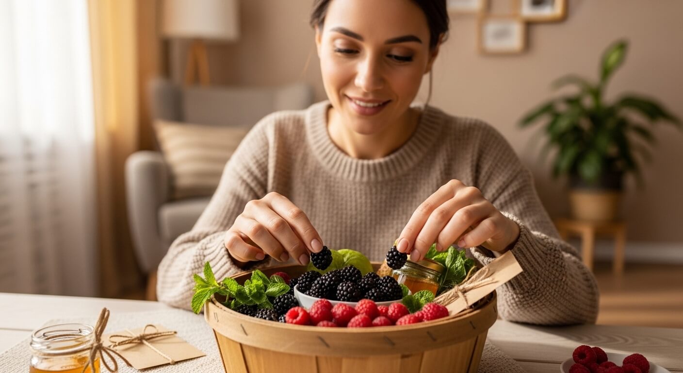 부모님 건강선물 (복분자, 산딸기, 효능)