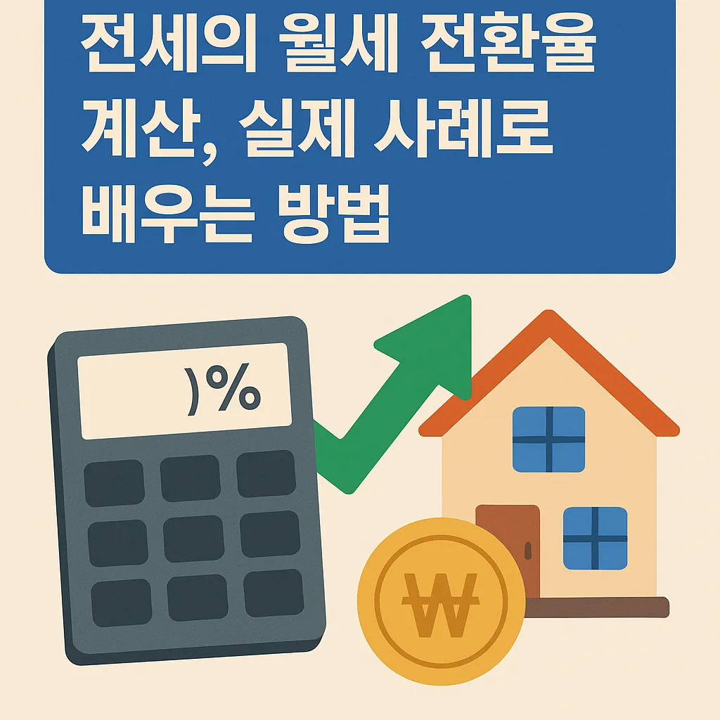 전세의 월세 전환율 계산
