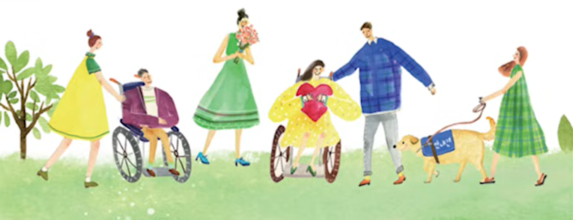 장애 활동지원사 이미지