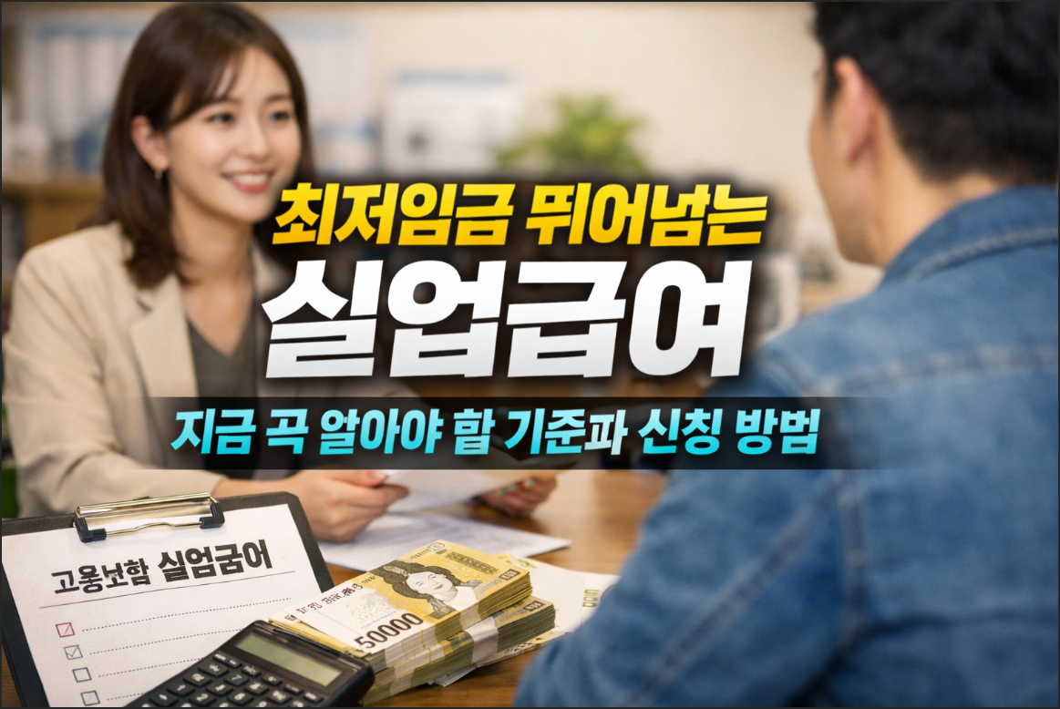 최저임금 뛰어넘는 실업급여