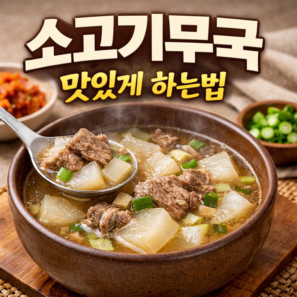 소고기무국 맛있게 하는법