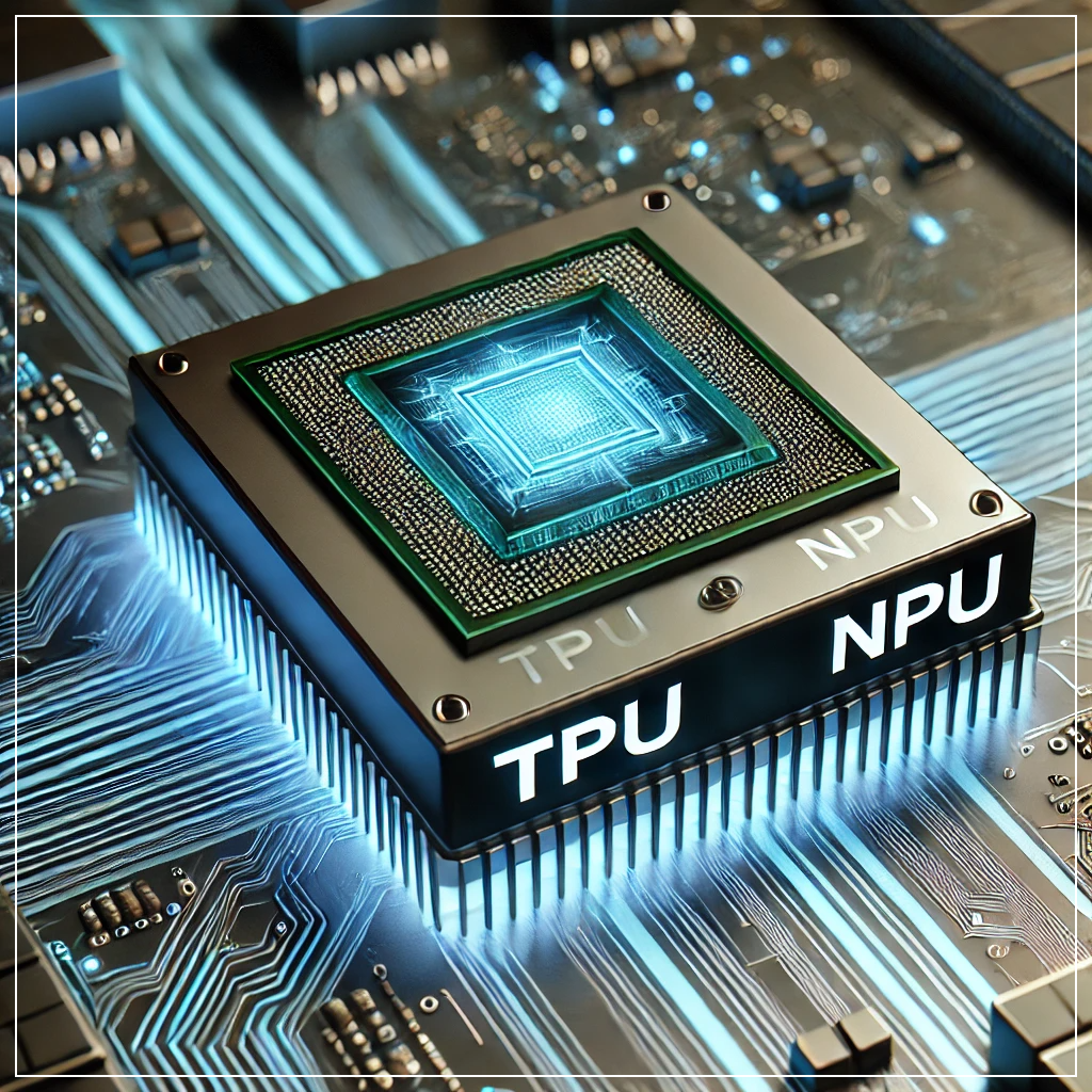 인공지능 연산을 위한 TPU 및 NPU 가속 칩