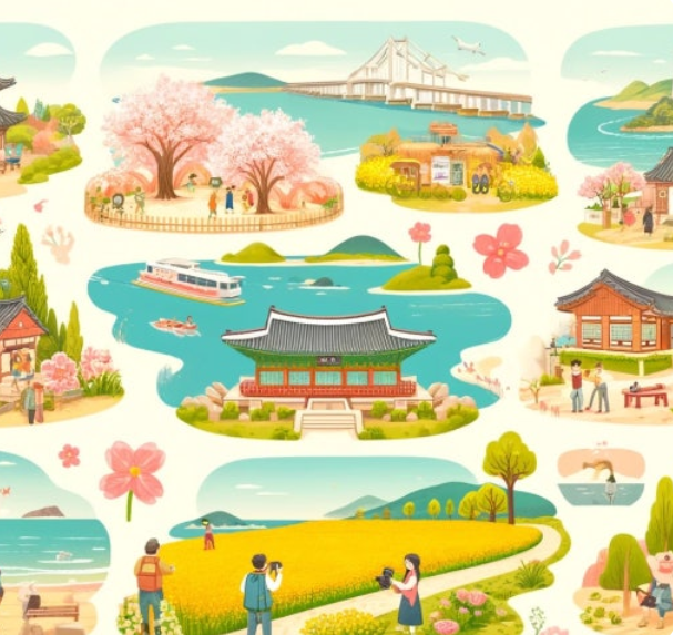 요즘 뜨는 봄 여행지 TOP10