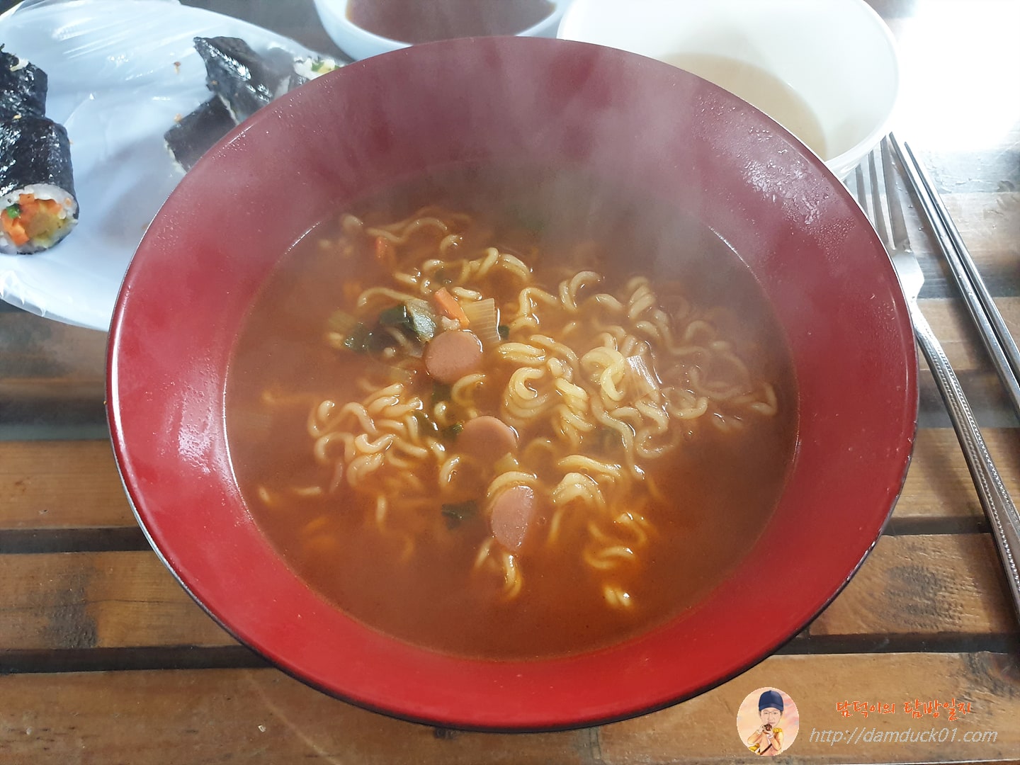 철길떡볶이-라면-담덕이의탐방일지