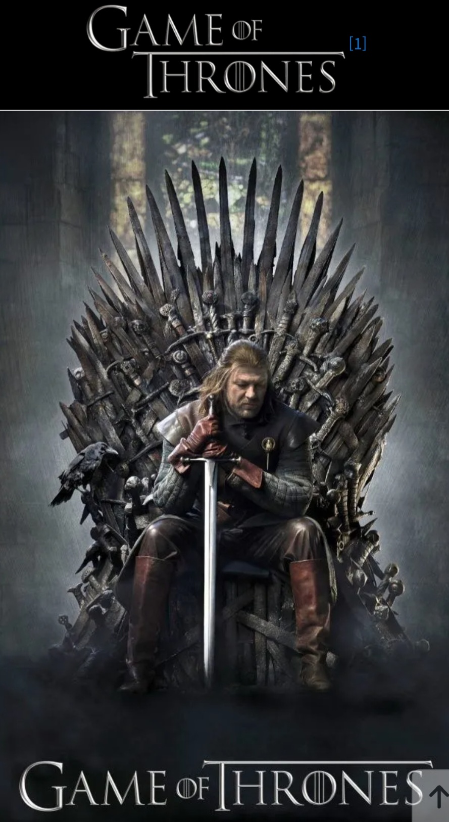 왕좌의 게임 드라마 포스터 사진