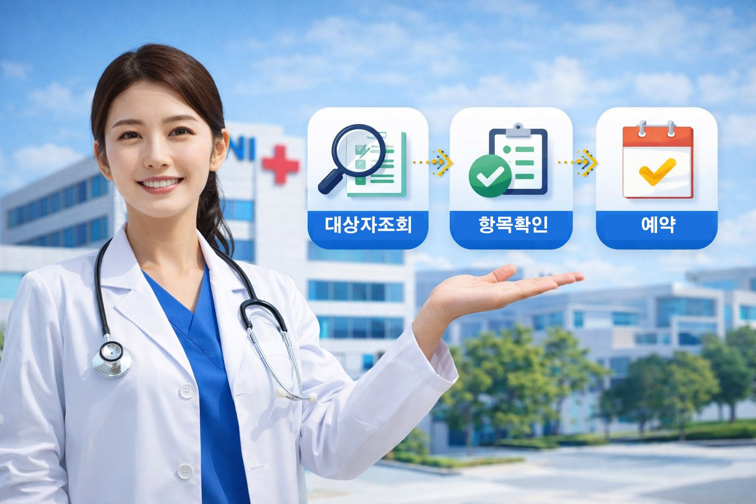 국가건강검진 대상자 조회부터 예약까지 10분 컷