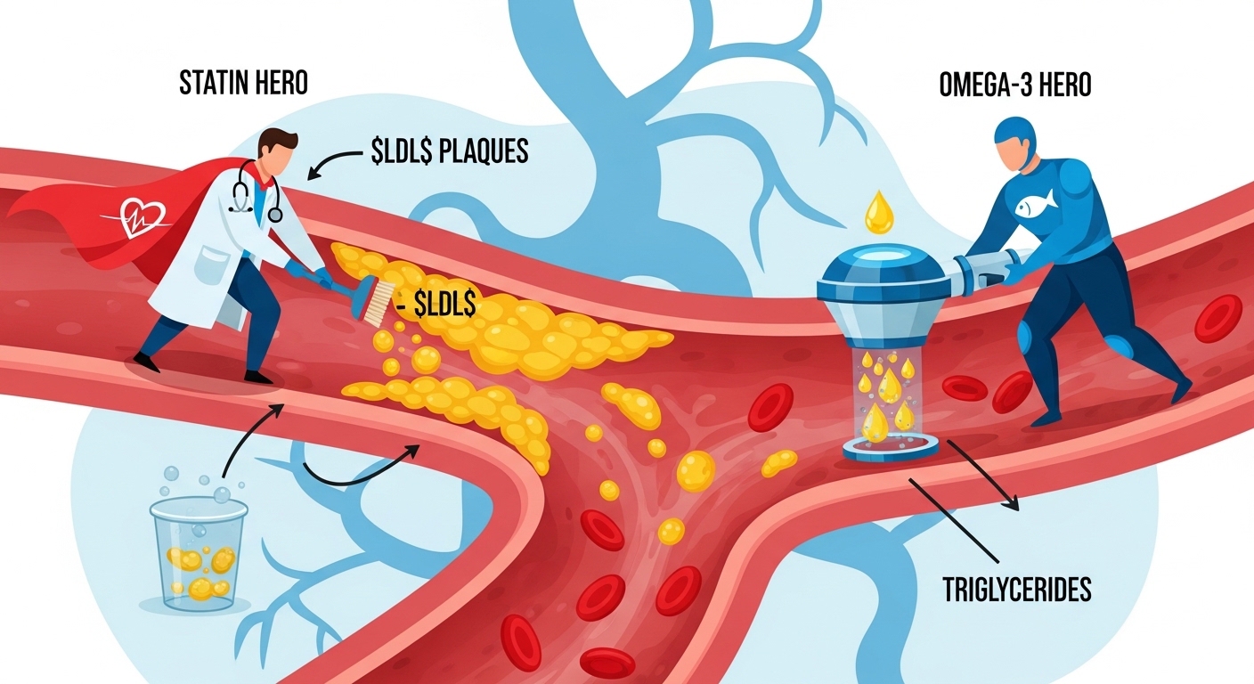 고지혈증나쁜음식오메가3영양제