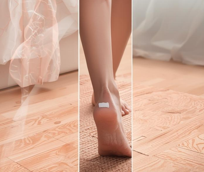 발 각질제거 하는법|집에서 간단하게 따라하는 연화제 사용법