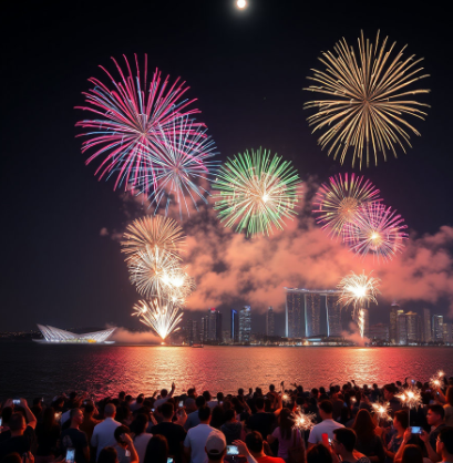 여의도불꽃축제그림