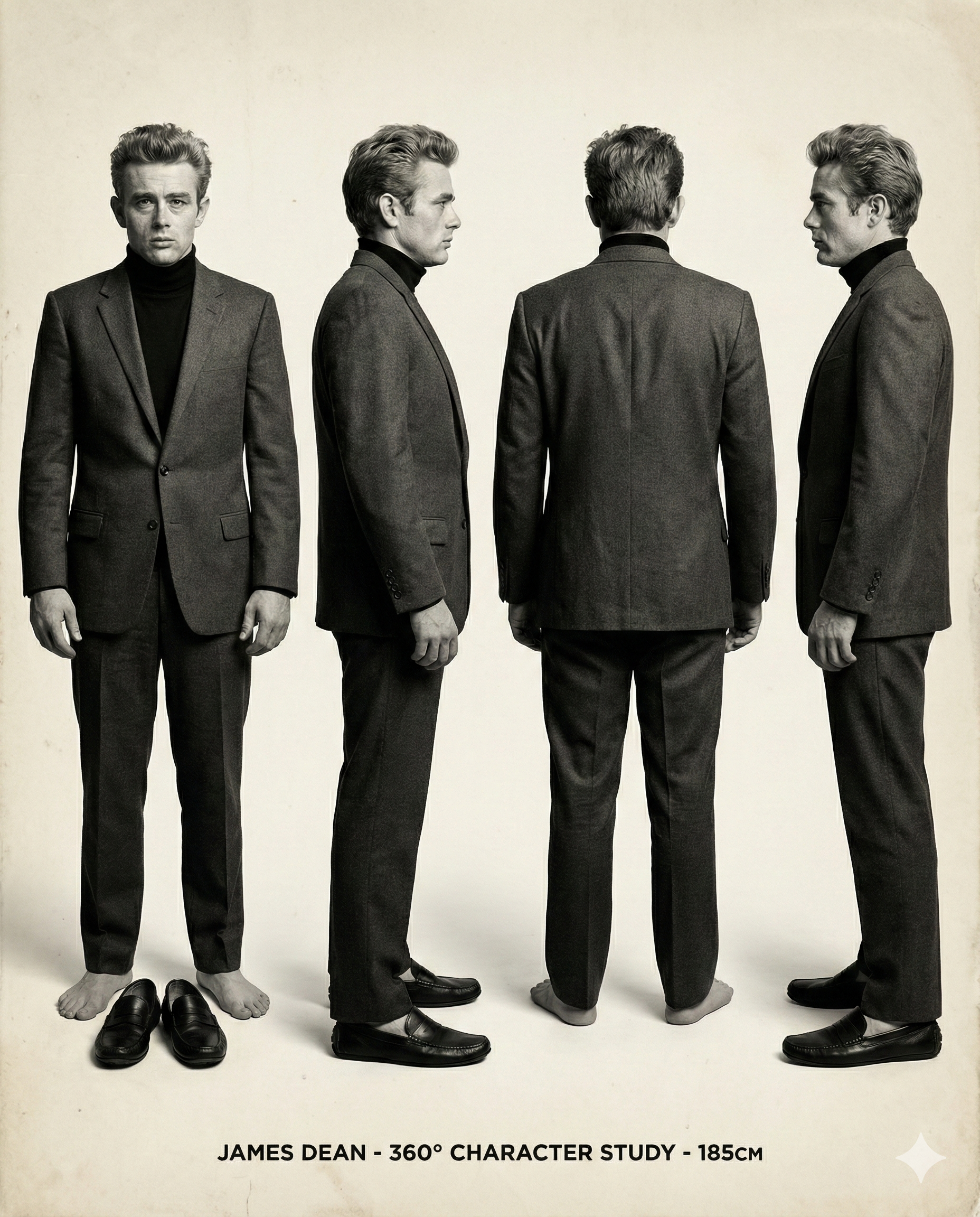 나노 바나나가 만들어 낸 제임스 딘 캐릭터 시트