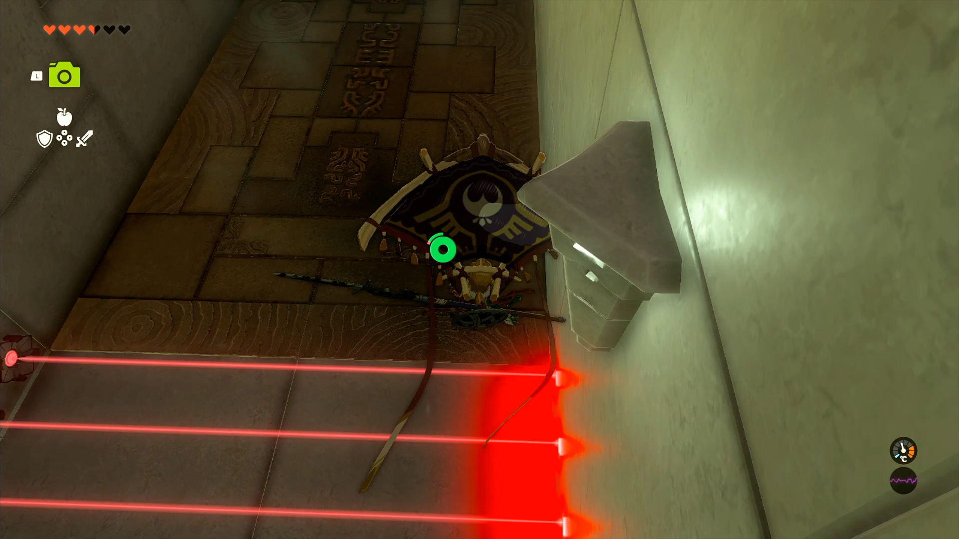 패러세일로-레이저-피하기