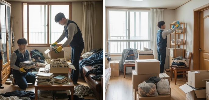 군산 고독사 정리중