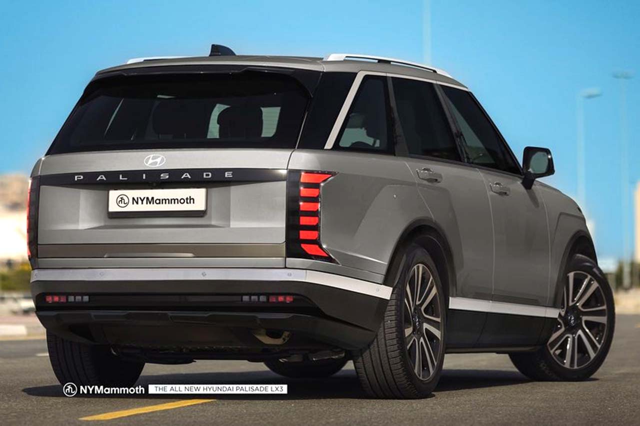 현대자동차 팰리세이드 풀체인지(LX3) 예상도