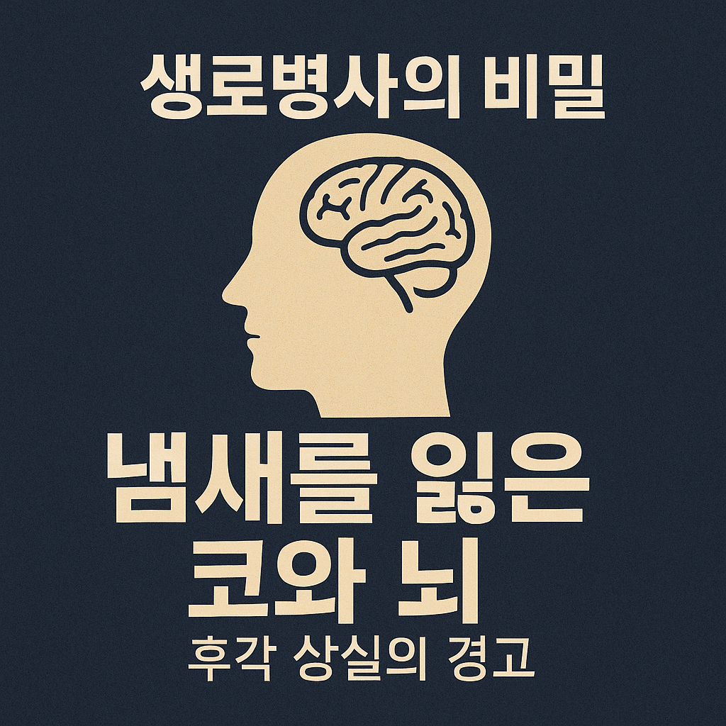 생로병사의 비밀 후각상실